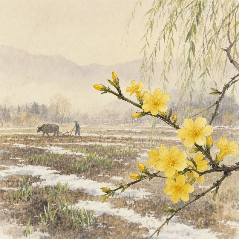 立春节气插画