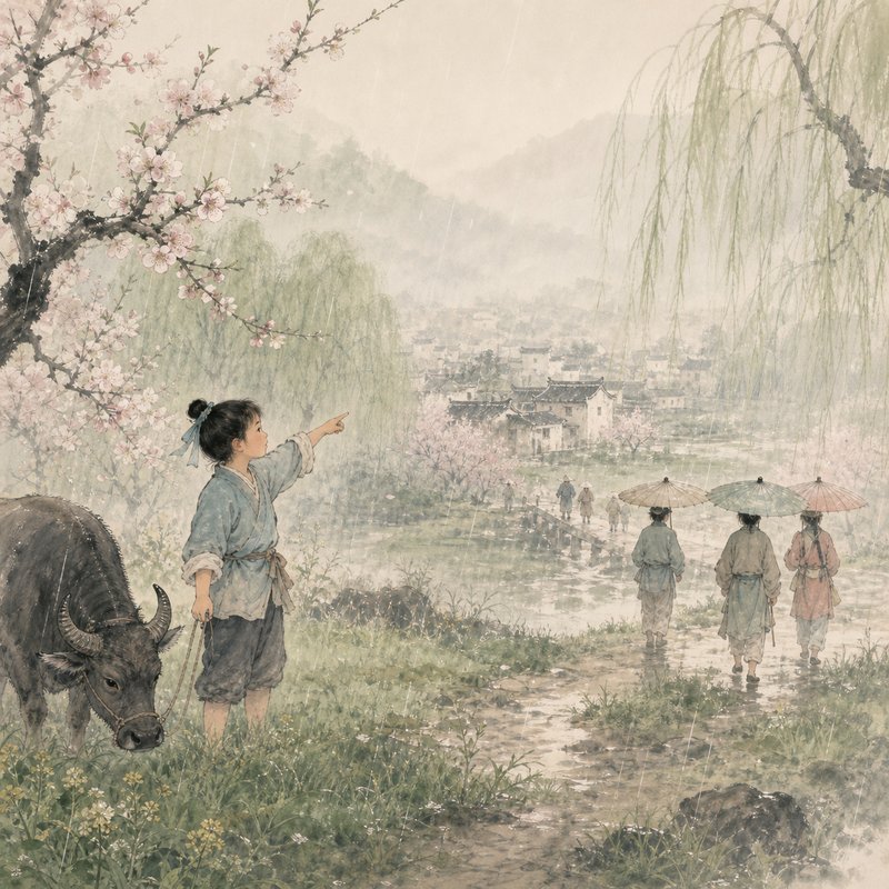 清明节气插画